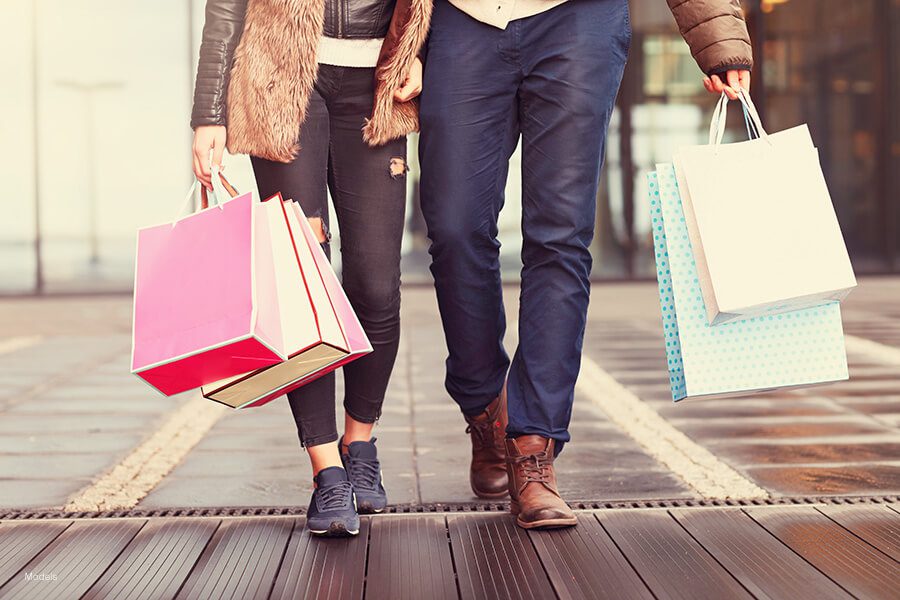 Couple Shopping together